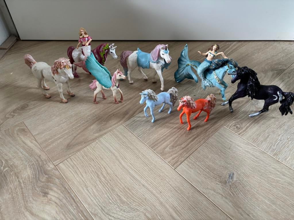 SCHLEICH EN 1 PAPO BAYALA, Ophalen of Verzenden, Paard, Beeldje of Figuurtje