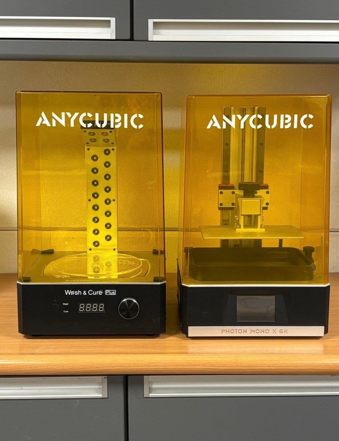 Anycubic Photon Mono X 6K + Wash & Cure Plus, Computers en Software, 3D Printers, Ophalen, Zo goed als nieuw