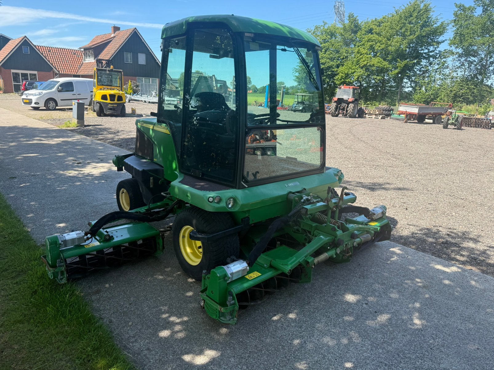 john deere 1905 kooimaaier / grasmaaier / gazonmaaier, Ophalen of Verzenden, Gebruikt, 90 tot 120 cm