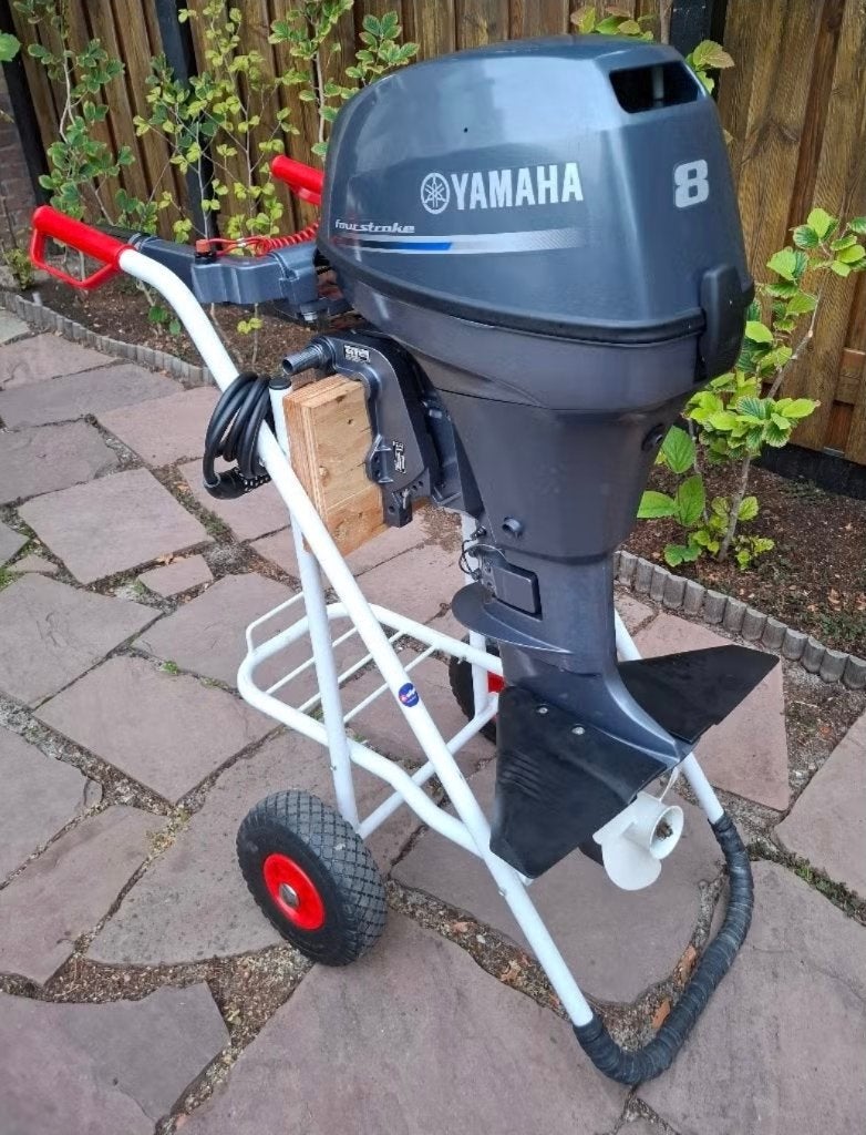 YAMAHA 8 pk kortstaart I-Z-G-S 😍, Ophalen, 5 tot 10 pk, Viertaktmotor, Zo goed als nieuw