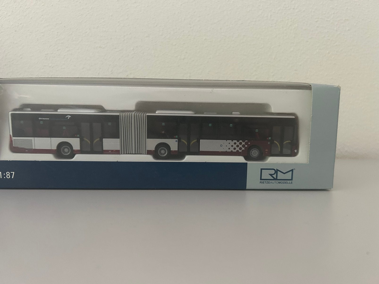 Rietze MB Citaro G Qbuzz GD lijn 6, Verzenden, Zo goed als nieuw, Bus of Vrachtwagen, Rietze