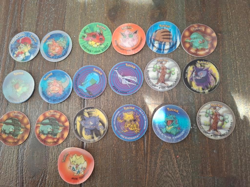 Verschillende Pokemon flippo's, Hobby en Vrije tijd, Ophalen of Verzenden, Gebruikt
