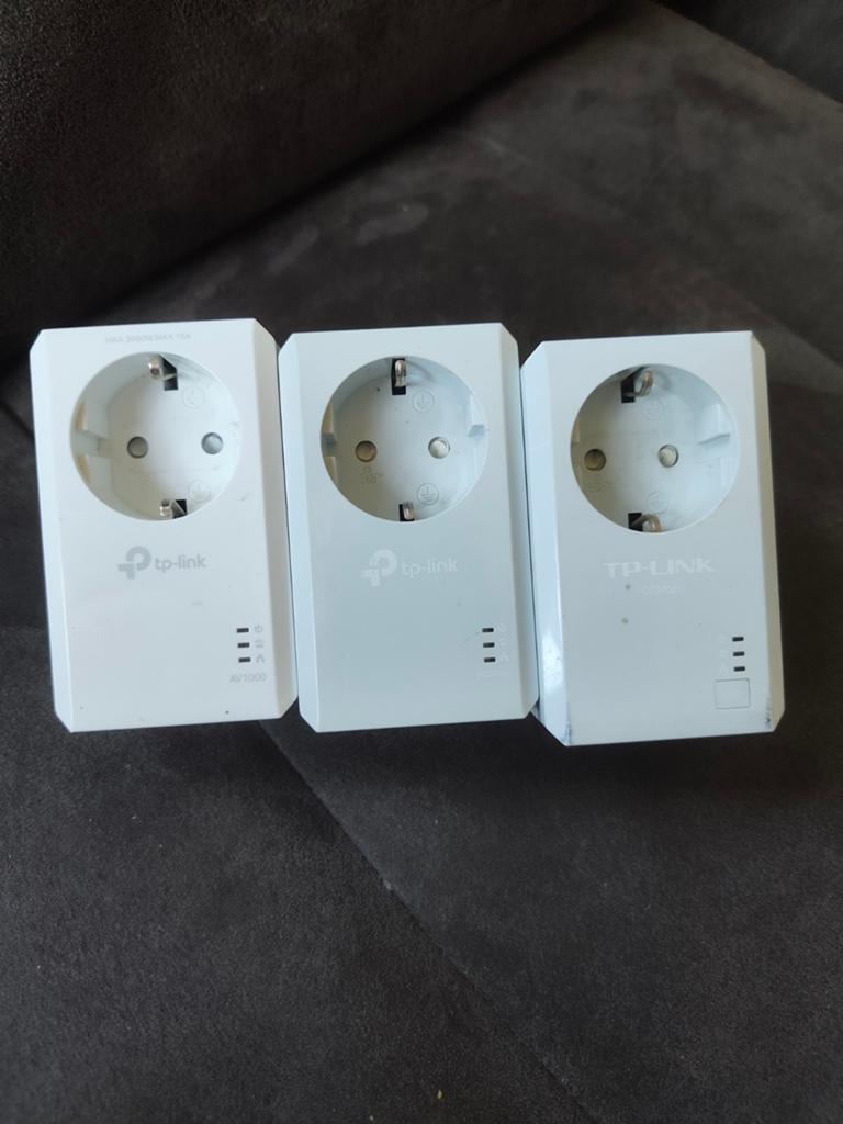 3x TP-Link Powerline Adapters: 1x AV1000, 2x AV500, Ophalen of Verzenden