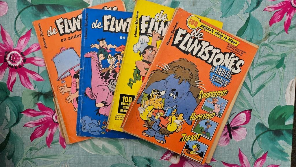 De Flintstones en andere verhalen stripboeken, Boeken, Meerdere stripboeken, Ophalen of Verzenden, Gelezen