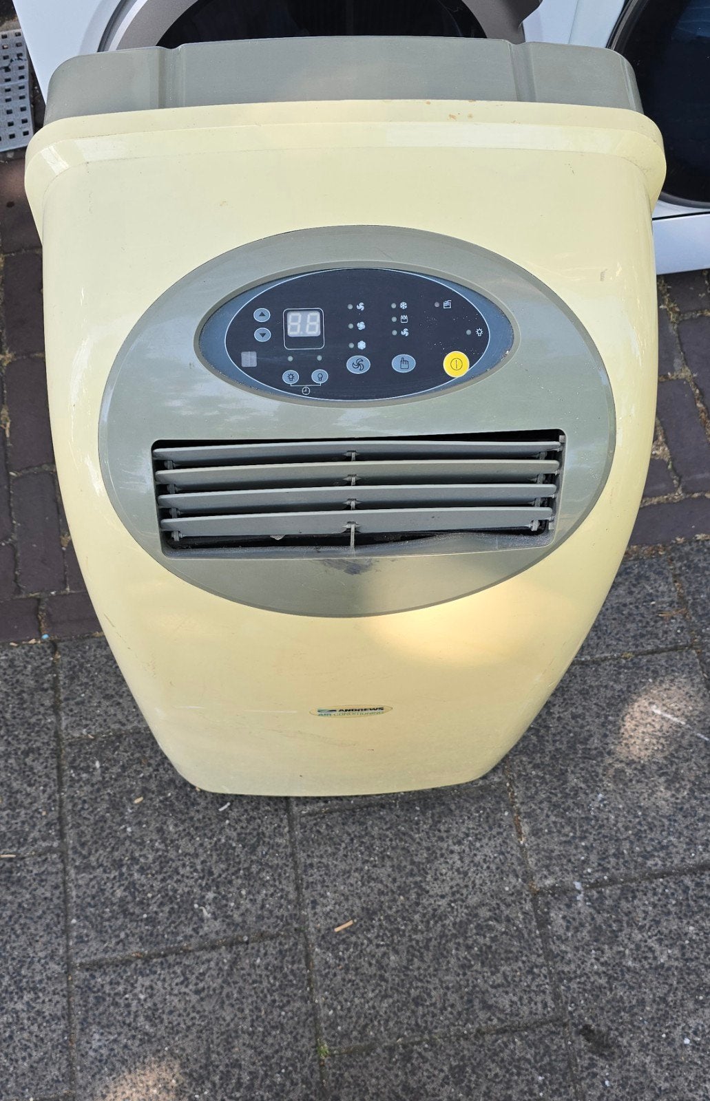 Te koop: Andrews mobiele airconditioner., Witgoed en Apparatuur, Airco's, Gebruikt, Mobiele airco, Minder dan 60 m³, 3 snelheden of meer