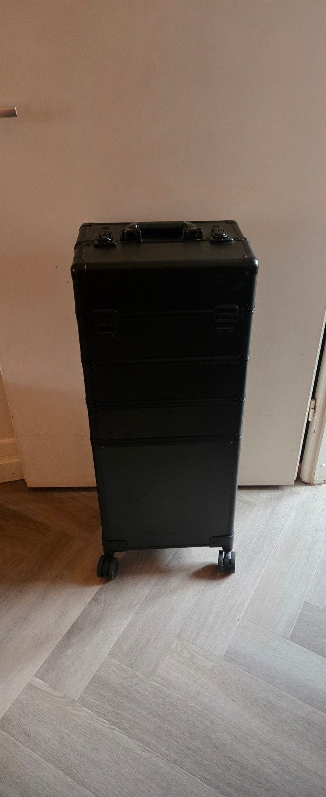 Professionele Kappers Trolley - Zwart, Ruim en Verrijdbaar, Ophalen, Gebruikt, Overige typen