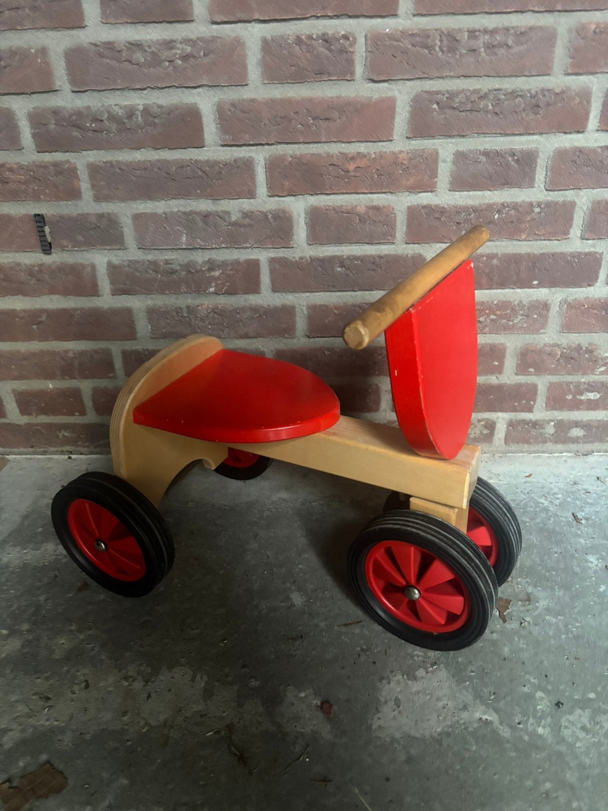 Houten loopfiets, Ophalen, Gebruikt, Loopfiets