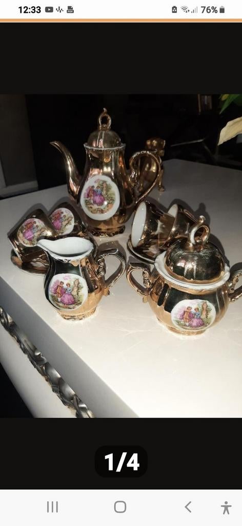 Mooi oud Theeservies., Ophalen of Verzenden