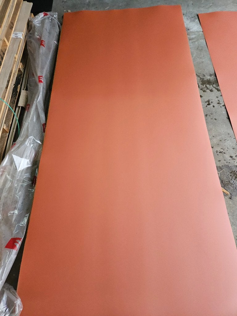 Polyrey HPL fineer platen B120 Brique 307x132cm ( 428 ), Doe-het-zelf en Verbouw, Platen en Panelen, Ophalen, HPL, Nieuw, Nb