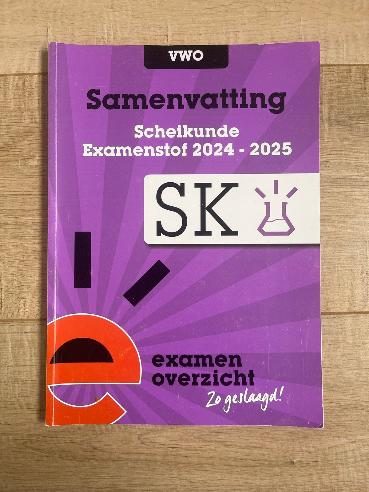 ExamenOverzicht - Samenvatting Examenstof Scheikunde VWO, Gelezen, Ophalen of Verzenden, ExamenOverzicht, Nederlands