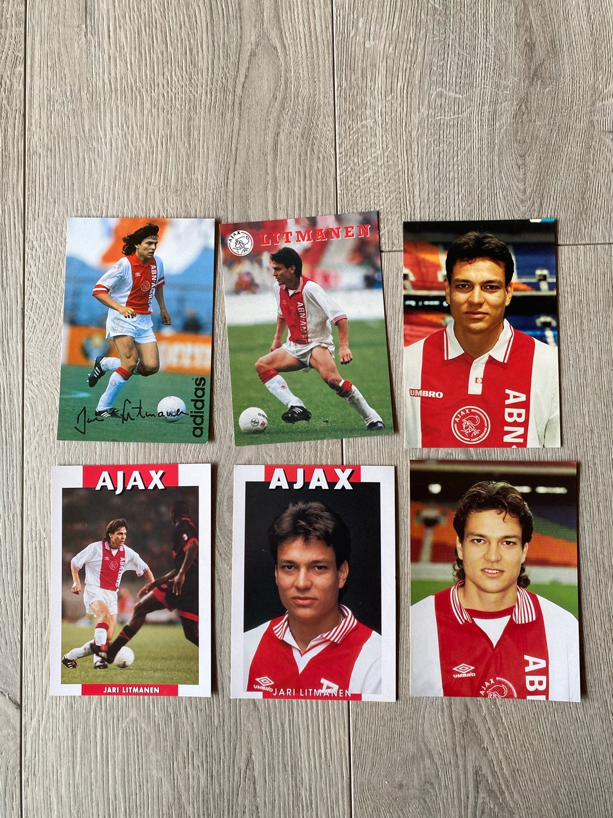 Jari Litmanen Ajax Voetbal Kaarten Collectie, Verzamelen, Ophalen of Verzenden, Gebruikt, Ajax, Spelerskaart