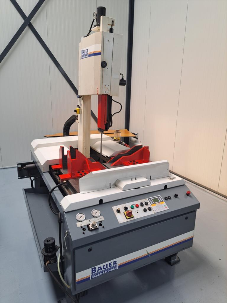 Bauer VG450L Verticale Lintzaagmachine, Ophalen of Verzenden