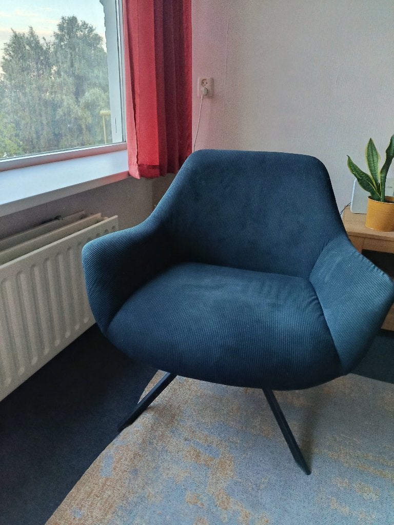 Comfortabele fauteuil Bronx 71, Huis en Inrichting, Fauteuils, Ophalen, Minder dan 75 cm, Zo goed als nieuw, Stof