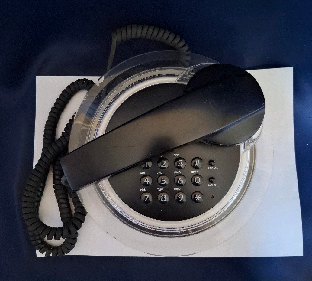 Vintage Sompex Futura Neon Telefoon | Model T398S (90s), Ophalen of Verzenden