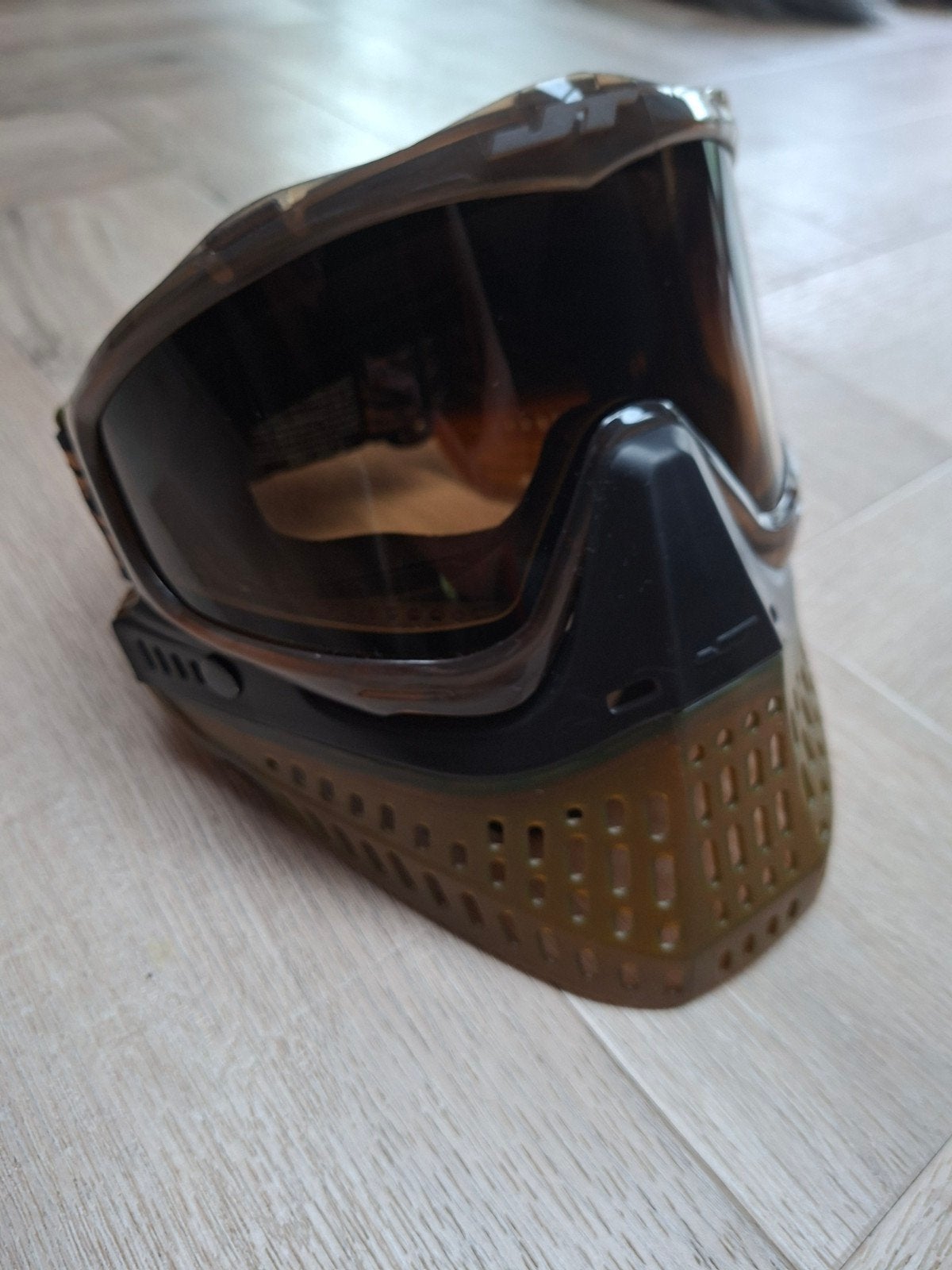 JT proflex paintball / airsoft masker - kleur brown ICE, Ophalen of Verzenden, Gebruikt