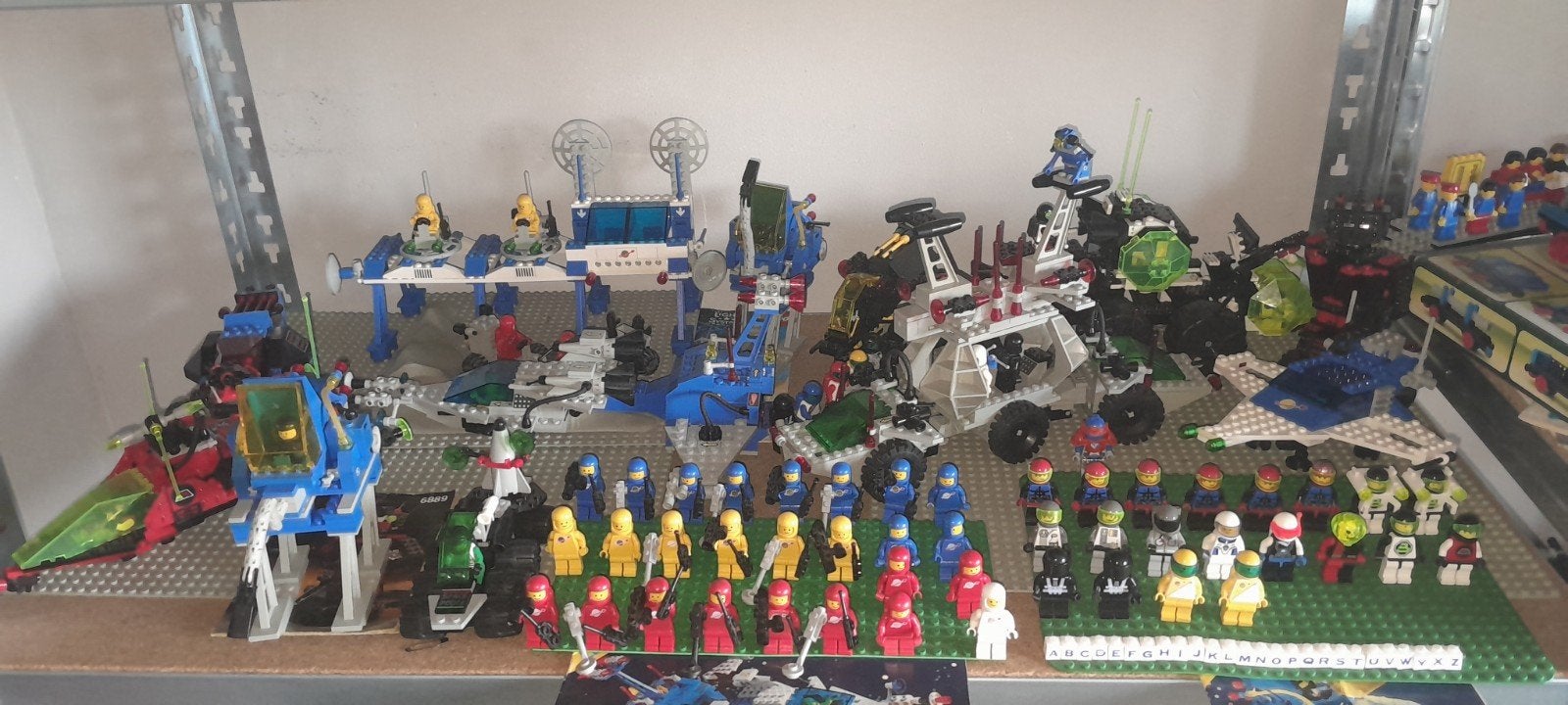 Zeer grote lego space partij collectie verzameling netjes, Ophalen of Verzenden, Zo goed als nieuw