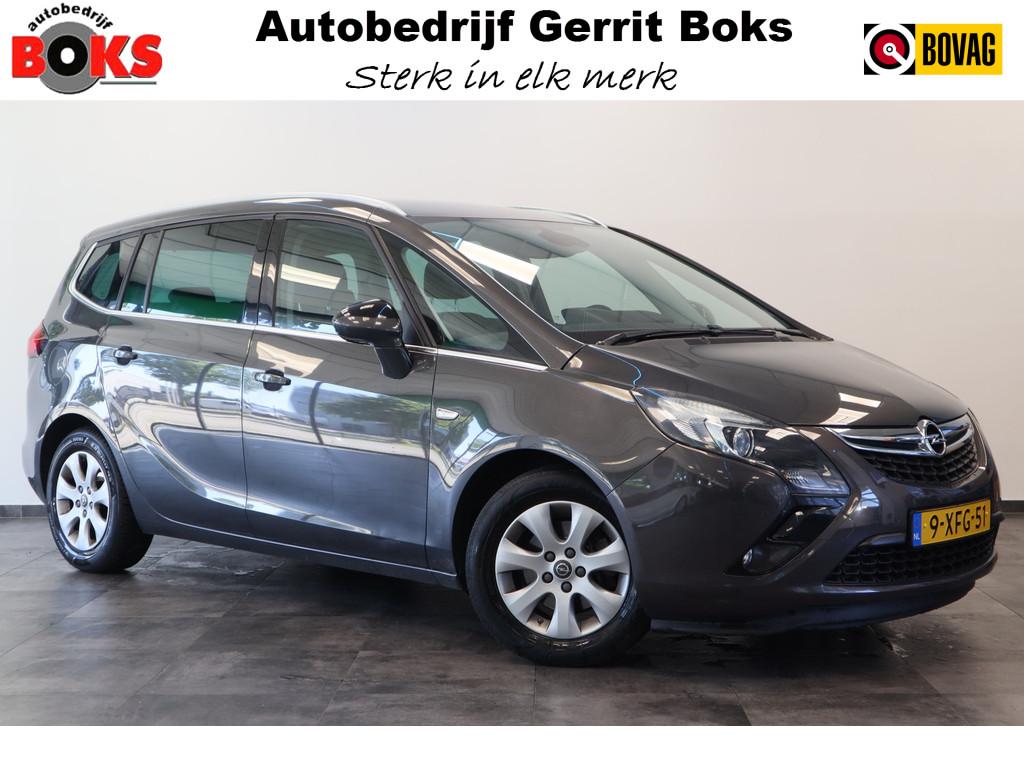 Opel Zafira Tourer 1.4 Business+ Navigatie CruiseControl Tre, Stof, Gebruikt, Zwart, 4 cilinders