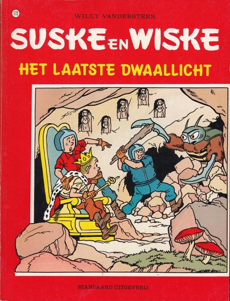SUSKE EN WISKE - 172 – HET LAATSTE DWAALLICHT - Willy Vander, Eén stripboek, Ophalen of Verzenden, Gelezen, Willy Vandersteen