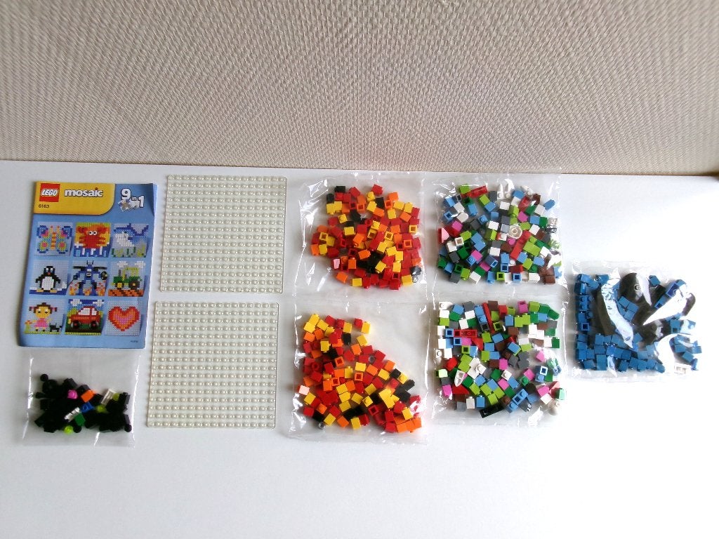 Lego Mosaic 6163 A World Of Lego 9-in-1 (zonder ovp), Gebruikt, Overige thema's, Lego, Compleet