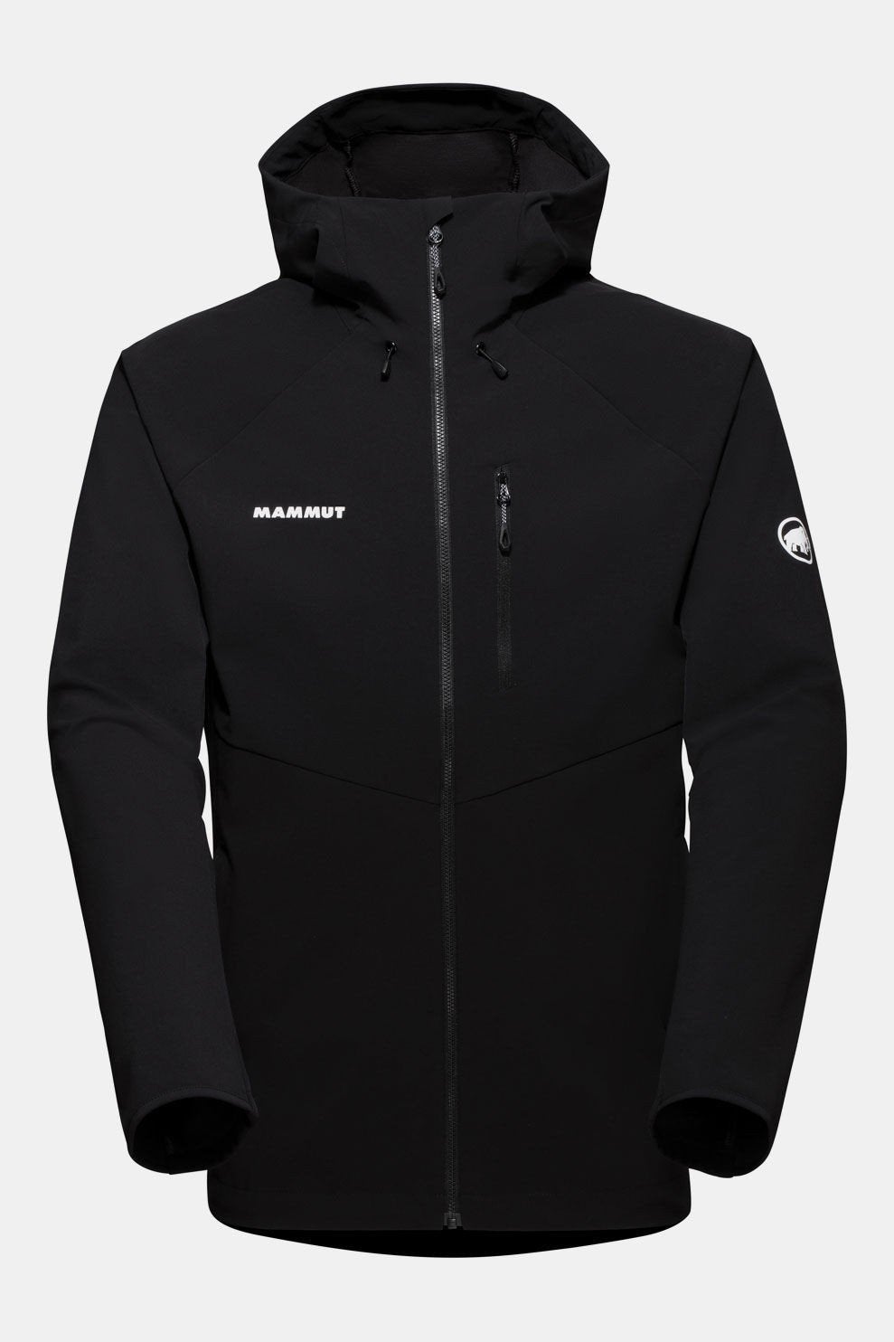 Mammut Ultimate Comfort SO Hooded Jacket Men Zwart Maat M, Ophalen of Verzenden, Nieuw, Maat 48/50 (M), Mammut