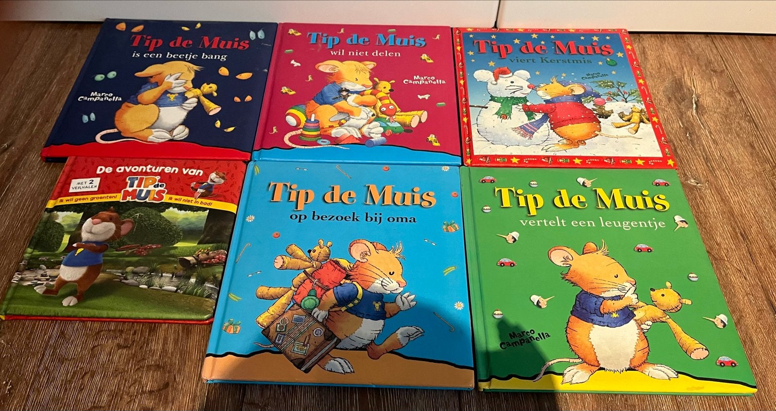 Tip de Muis Boeken Collectie - 6 Stuks, Boeken, Fictie algemeen, Jongen of Meisje, Ophalen of Verzenden, Zo goed als nieuw