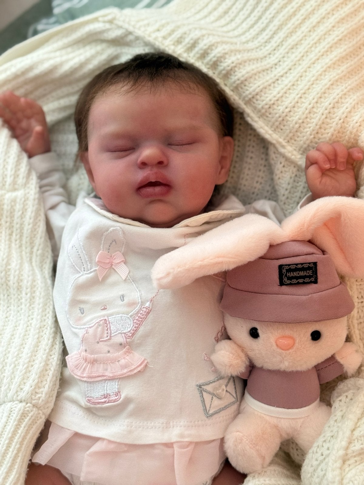 Reborn kit Teddy, Verzamelen, Poppen, Ophalen of Verzenden, Zo goed als nieuw, Babypop, Levensecht of Reborn