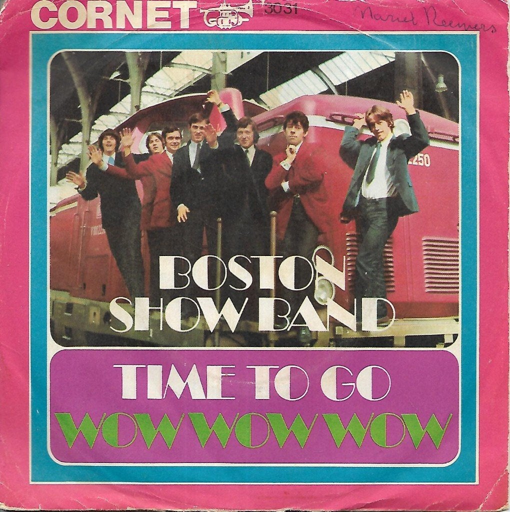 Boston Show Band - Time to go, Fotohoes, Ophalen of Verzenden, Gebruikt, Pop