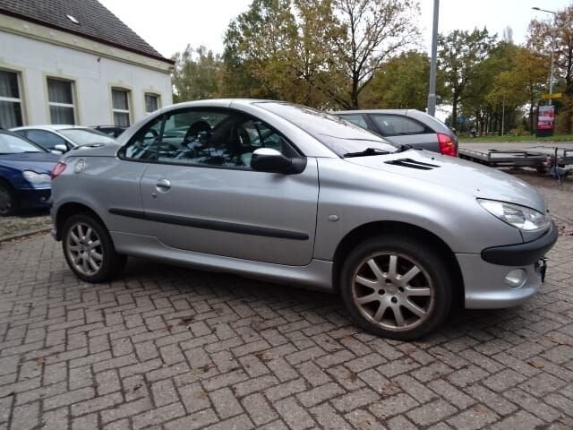 Peugeot 206 cc bj 2001 2.0 16v Zwart leer voor demontage, Auto-onderdelen, Overige Auto-onderdelen, Peugeot, Gebruikt, Ophalen of Verzenden