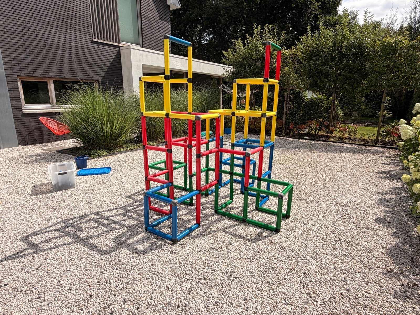 Quadro Klimpiramide - Bouw- en Klimspeelgoed, Ophalen, Gebruikt, Overige merken