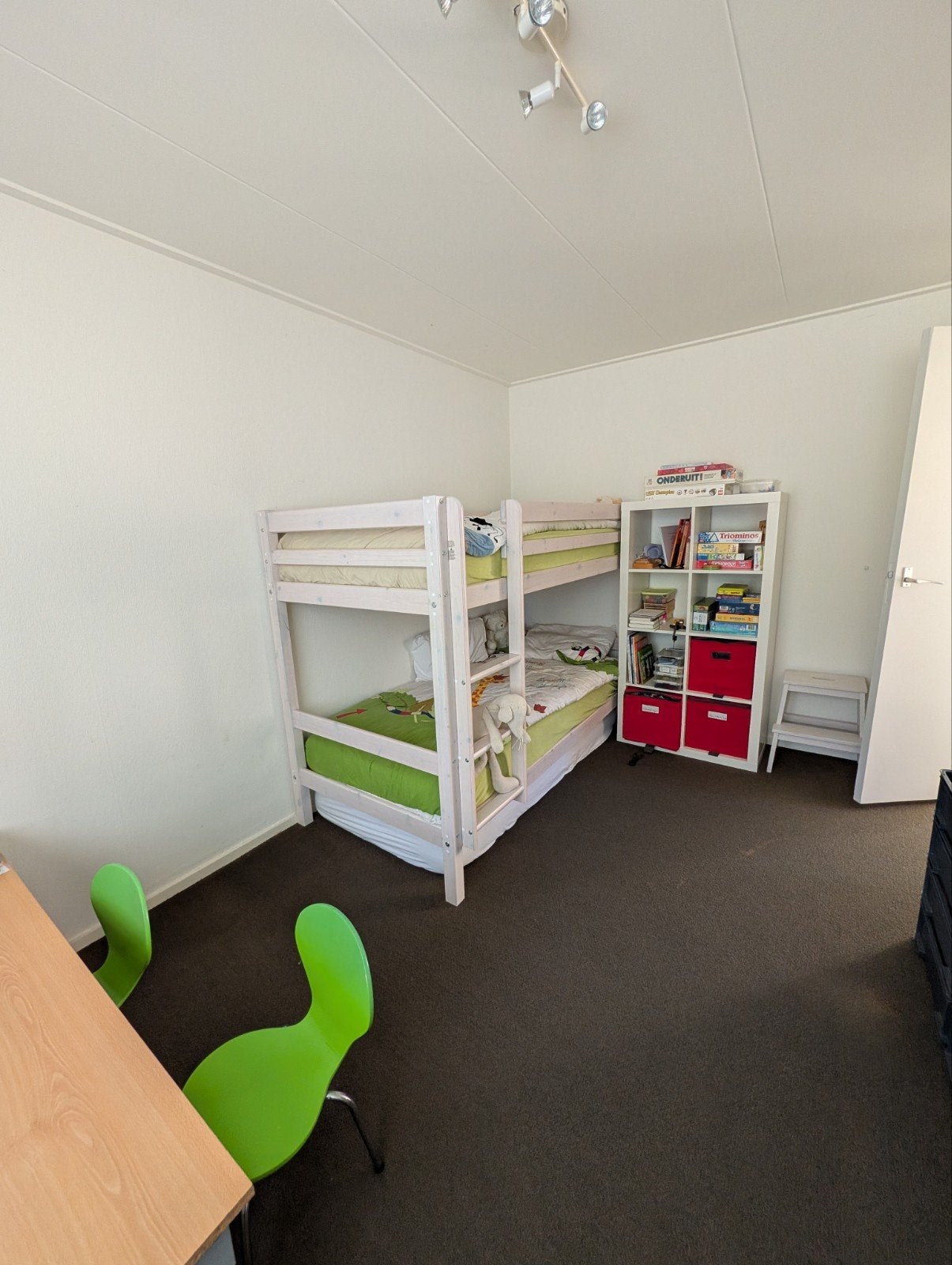Stapelbed Ikea, Ophalen, 90 cm, Tweepersoons, Zo goed als nieuw