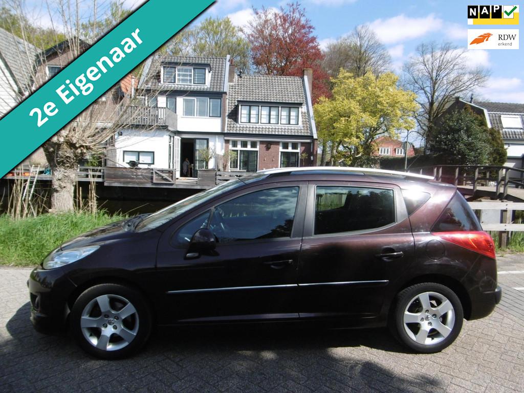 Peugeot 207 SW 1.6 VTi 120pk 2e eigenaar Navi Clima Cruise P, Voorwielaandrijving, Euro 5, Stof, Gebruikt