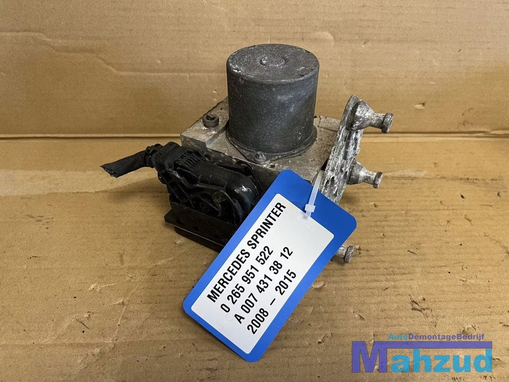 MERCEDES SPRINTER B906 Abs pomp A0074313812 2006-2018, Gebruikt, Mercedes-Benz AG, Mercedes-Benz, Ophalen of Verzenden