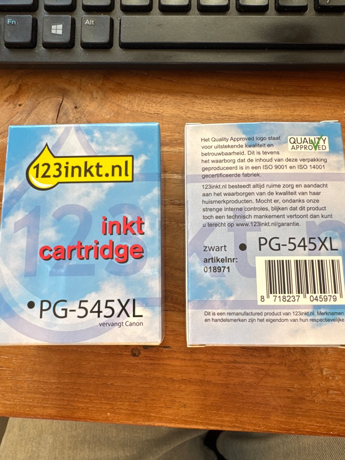 Canon printer PG-545XL Zwarte Cartridge, Ophalen of Verzenden, Nieuw, Cartridge