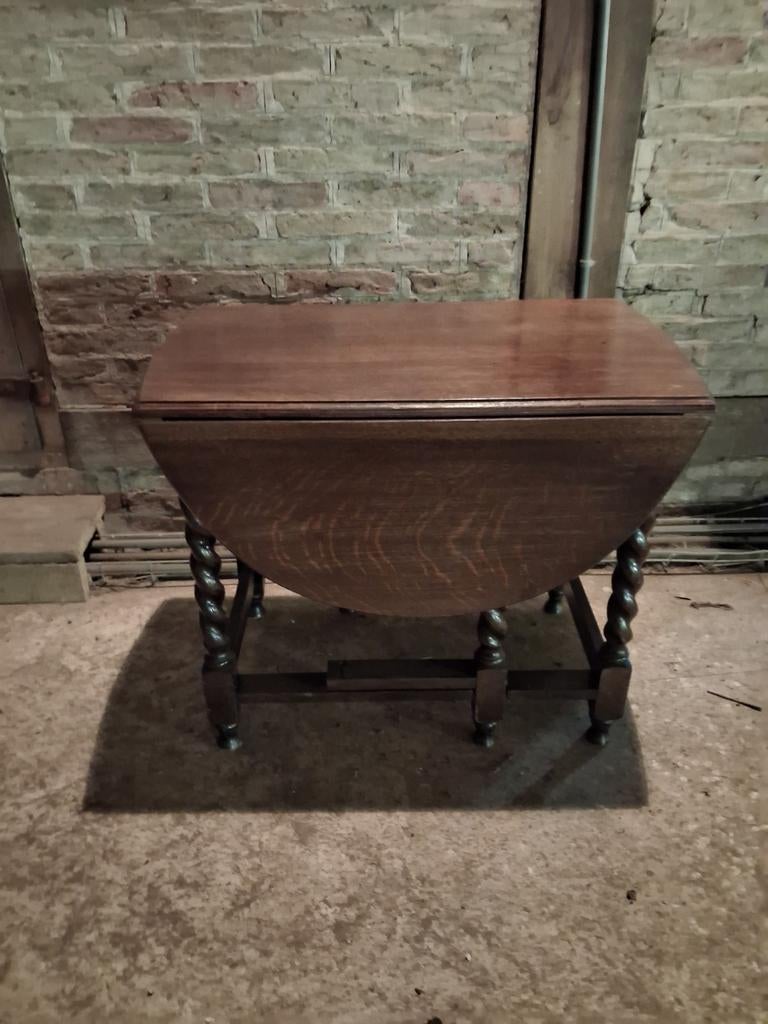 Klaptafel, Ophalen