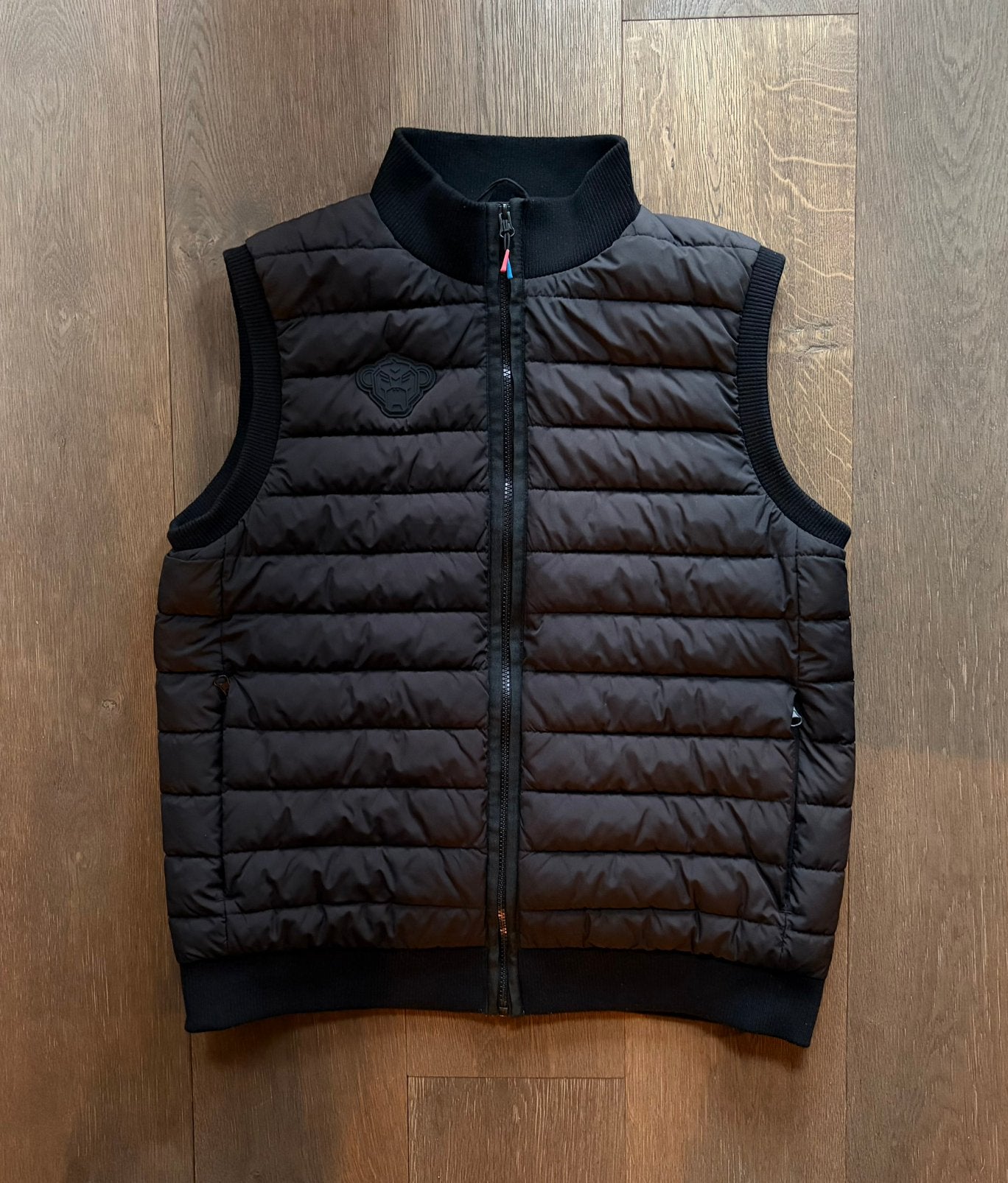 zwarte bodywarmer Black Bananas maat 176, Ophalen of Verzenden, Zo goed als nieuw, Jongen, Overige typen