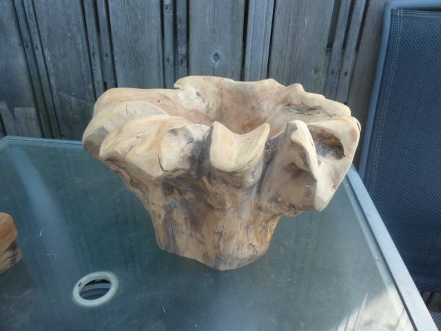 Abstract Houten Sculptuur, Ophalen of Verzenden, 20 - 50 cm, Beeld, Abstract