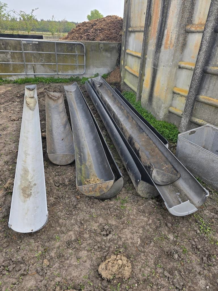 Voederbakken, troggen,  verschillende lengtes, Ophalen, Vee