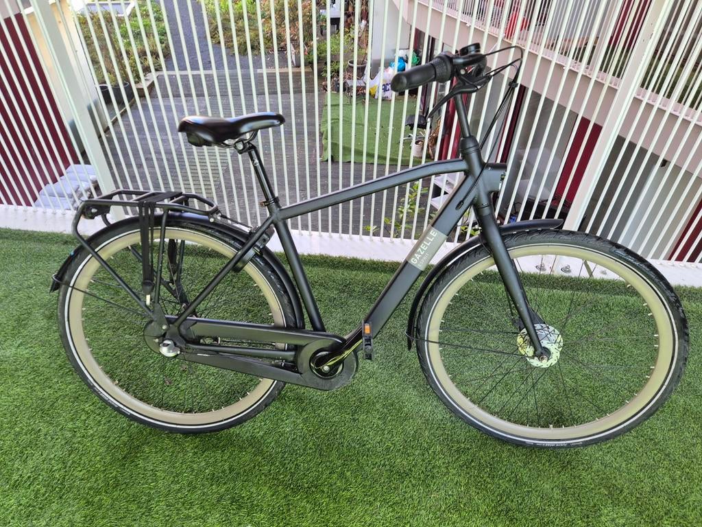Gazelle Esprit herenfiets, 3 v, maat 49, Ophalen, Versnellingen, 49 tot 53 cm, Zo goed als nieuw