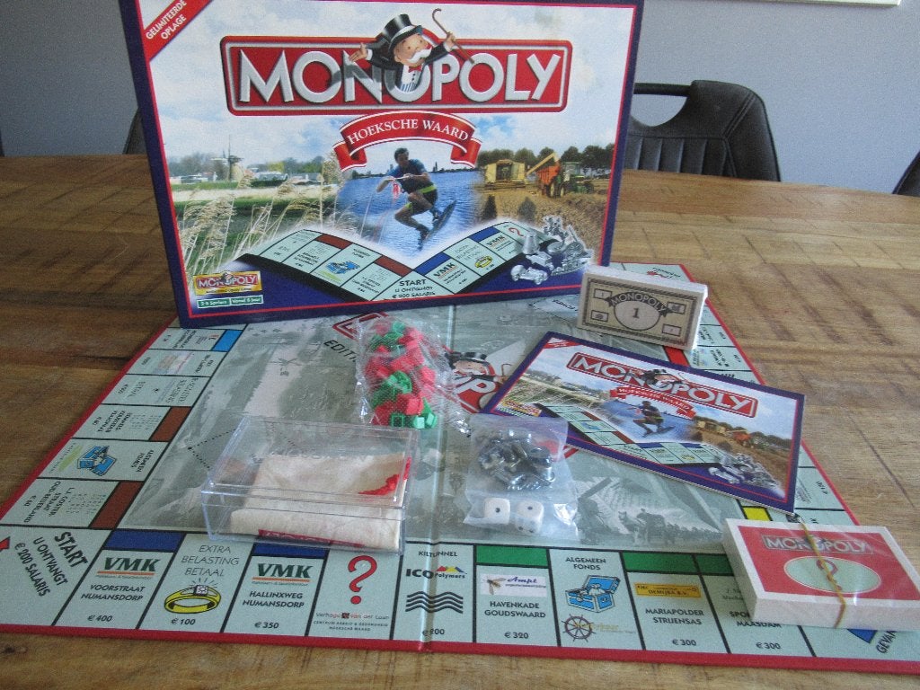 NIEUW Schaarse Monopoly Hoeksche Waard (2006), Ophalen of Verzenden, Nieuw
