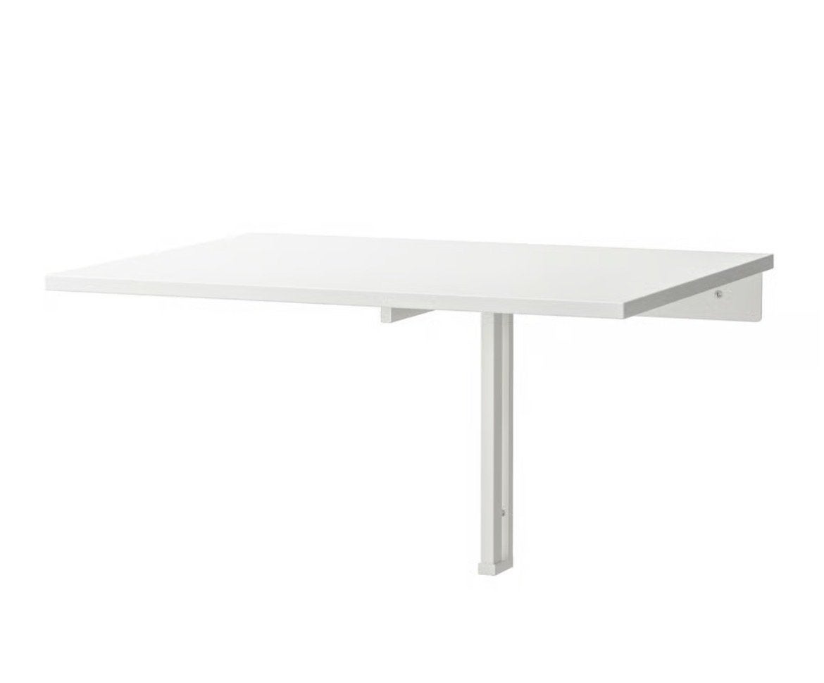 Wandklaptafel wit - Nieuwstaat in perfecte staat, Ophalen, Zo goed als nieuw, Rechthoekig, Overige materialen