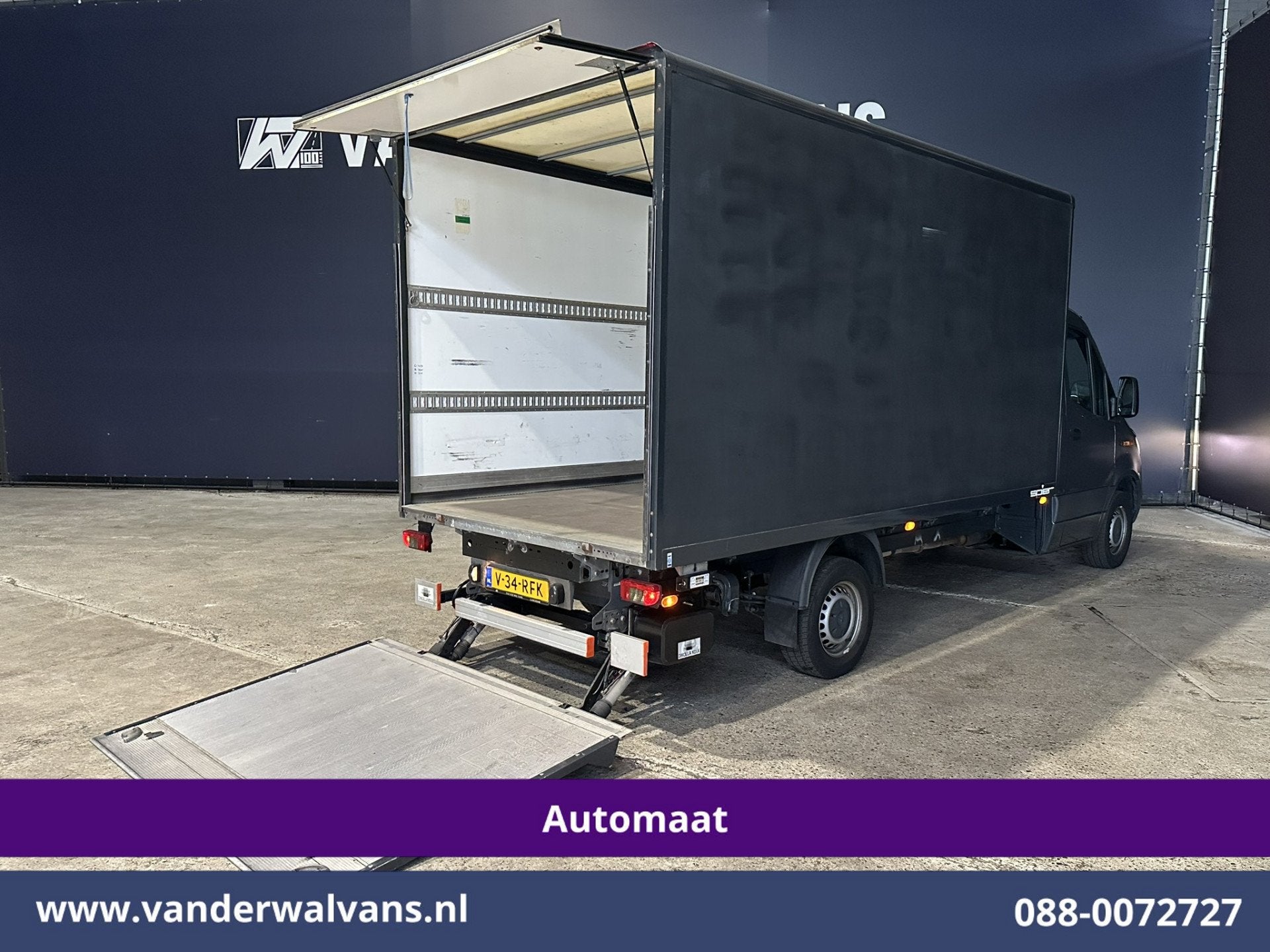 Mercedes-Benz Sprinter 316 CDI 164pk Automaat Bakwagen Laadk, Dealer onderhouden, Gebruikt, 4 cilinders, 2000 kg