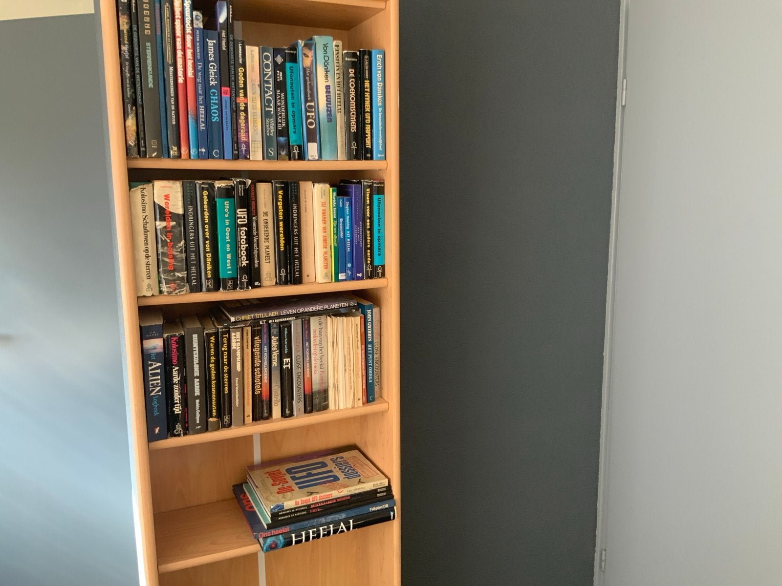 Grote partij boeken UFO's, buitenaards leven en sterrenkunde, Ophalen of Verzenden, Gelezen