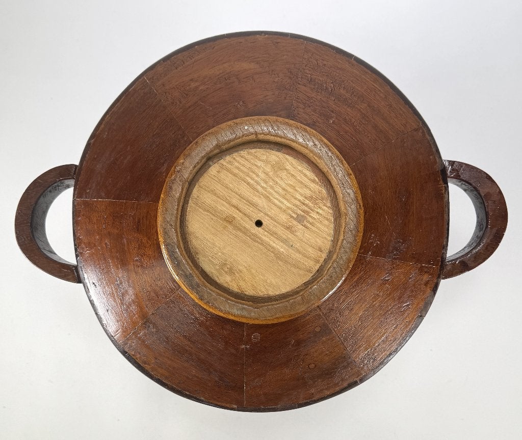 399. Houten emmer met messing - Art Nouveau, ca. 1900, Ophalen