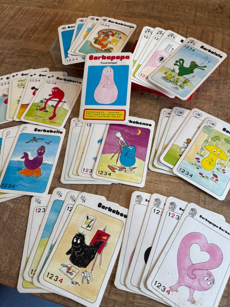 Barbapapa Kwartet, Ophalen of Verzenden, Gebruikt