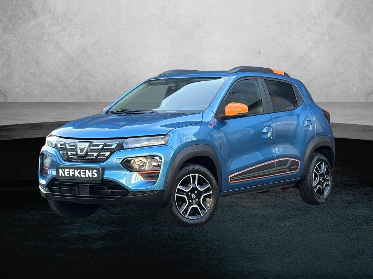 Dacia Spring Comfort Plus (Orange Pack) 27 kWh | ACCURAPPORT, Auto's, Dacia, Dealer onderhouden, Gebruikt, 38 min, 45 pk