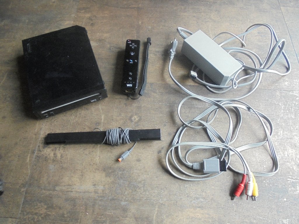 Nintendo Wii spelconsole (zie foto's), Ophalen of Verzenden, Gebruikt, Met 1 controller