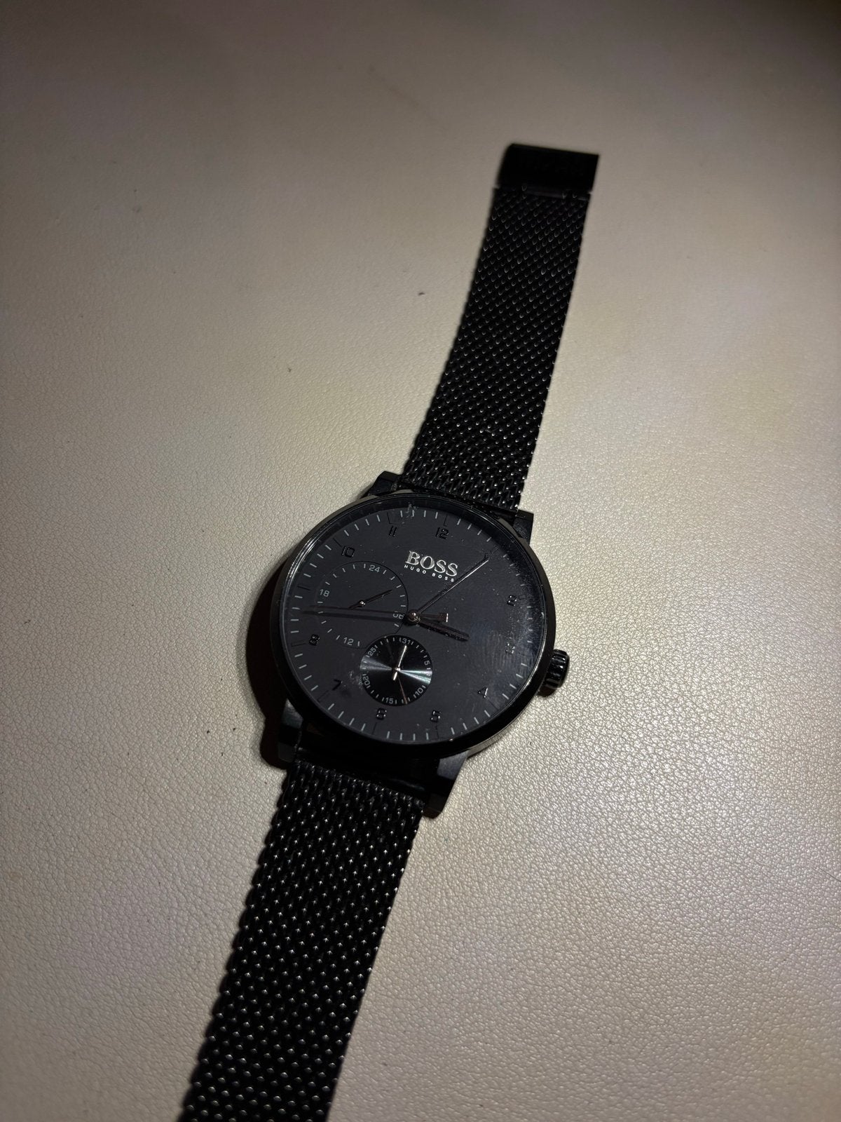 Hugo Boss horloge - Batterij te vervangen, bandje los, Overige merken, Staal, Gebruikt, Polshorloge