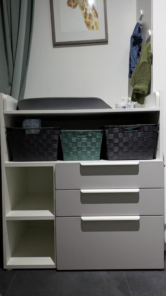 Smastad Commode met Aangepast Blad, Gebruikt, 70 cm of meer, Ophalen of Verzenden, 75 tot 100 cm