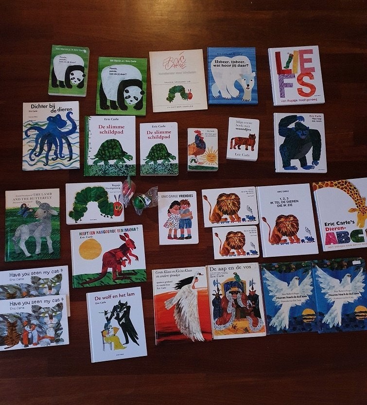 ERIC CARLE prentenboeken, Boeken, Ophalen of Verzenden, Gelezen, Fictie algemeen