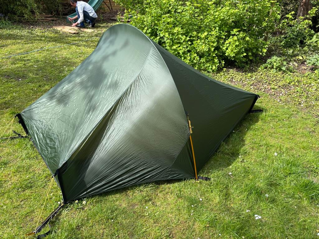 Nordisk Telemark 2 LW 2-persoons tent - Lichtgewicht, Ophalen of Verzenden, Zo goed als nieuw, Tot en met 2